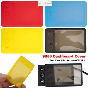 ITRUMPET 1 Cái Vỏ Bảng Điều Khiển S866, Phụ Kiện Xe Tay Ga Điện Màn Hình Nhiều Màu Sắc, Bảo Vệ Silicon Chống Thấm Nước Bền Đẹp Cho Xe Tay Ga Điện Speedway / SmartGyro Rockway