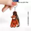MAKY Punch Khỉ Búp Bê Móc Khóa 10cm Anime Đáng Yêu Quà Tặng Sang Trọng Đồ Chơi Cho Bé Gái Bé Trai Túi Charm VN