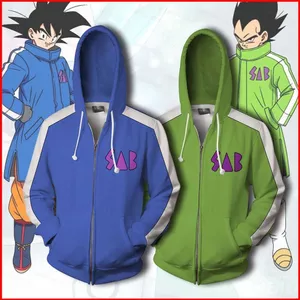 BH2 Rồng Bóng Áo Có Mũ Trùm Đầu Dài Tay Áo Cosplay Thường Ngày Dây Kéo Áo Unisex Anime Áo Khoác Ngoài Plus Kích Thước HB2