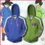 BH2 Rồng Bóng Áo Có Mũ Trùm Đầu Dài Tay Áo Cosplay Thường Ngày Dây Kéo Áo Unisex Anime Áo Khoác Ngoài Plus Kích Thước HB2