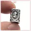 JRP 24 Chiếc Viking Runes Bộ Rời Hạt Miếng Đệm Hạt Cho Tóc Bện Dreadlo Hạt DIY Trang Sức Làm JRP