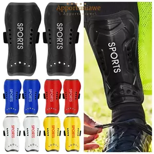 IAPPORTUNIA Bóng Đá Shin Guards, Bóng Đá Bảo Vệ Nhẹ Bóng Đá Shin Pads, Shin Guard Nhựa Bảo Vệ Shin Guard Tay áo Trẻ Em