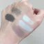 Bảng phấn mắt năm màu hoàn toàn mới Matte Strobe Chameleon Cool Grey Blue Gothic Style Đen Đỏ Khói cos Phấn mắt Mỹ phẩm