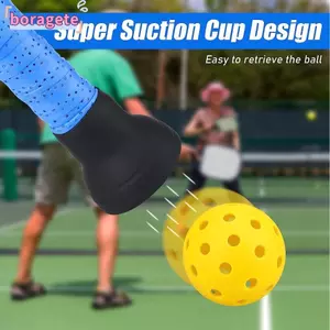 Dụng cụ chọn vợt đỉnh BORAGETE, Phụ kiện thể thao bằng silicon Dụng cụ lấy bóng Pickleball, Dụng cụ hỗ trợ huấn luyện quần vợt tiện lợi Dụng cụ nhặt bóng Pickleball ngoài trời