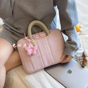 Phong Cách Đơn Giản MacBook47cm Lót Túi Bảo Quản Túi Máy Tính Di Động Nữ Cao Cấp Cảm Giác