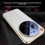 Dành Cho Xiaomi 17 Ultra Ốp Lưng Da Mạ Điện Cao Cấp Mới Full Cover Ống Kính PC Dành Cho Xiaomi 17 Siêu Chống Sốc Funda