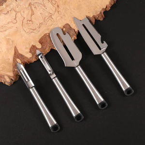 Dụng cụ gọt đa năng thép không gỉ 3 trong 1 cho trái cây, khoai tây – Nhà bếp YUYG