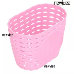 Thùng đựng đồ treo NEWIDEA, Giỏ xe đạp bằng nhựa 12 x 15 x 20cm, Đen / Hồng nhẹ Xe đạp đa năng Cân bằng xe đạp ngoài trời