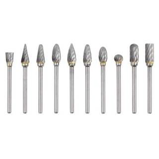 [KTP] gỗ tốc độ cao làm việc khoan bit tập tin quay mini tròn HSS Burr đặt gỗ
