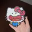 Ngộ nghĩnh Miệng Lớn HelloKitty Thành Phẩm Hoạt Hình Móc Khóa Mặt Dây Chuyền 6.22