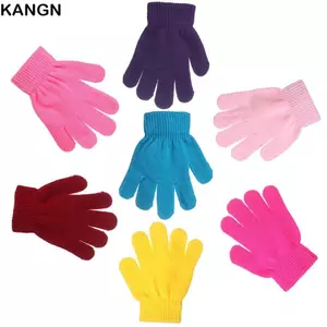 KANGN Dệt Kim Trẻ Em Ấm Áp Nóng Trẻ Em