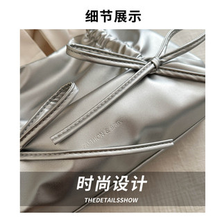 Túi Ba Lô Nơ Ngọt Ngào Thời Trang Xếp Ly Lớn Phong Cách Hợp Thời Trang Khả Năng Nổ