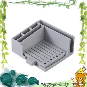 Hộp đựng giấy dán ghi chú Memo Pad, dành cho hộp đựng giấy dán 3x3 / Note kèm mẫu màu xám