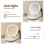 Gương Trang Điểm LED Có Thể Gập Lại Với Ánh Sáng Di Động Du Lịch Để Bàn Gương Dành Cho Học Sinh Ký Túc Xá HD USB Thông Minh Sạc Điều Khiển Cảm Ứng Gương Vanity