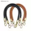 # HB # Dây đeo thay thế túi Tote nữ 40CM Da PU Dây chuyền vàng Bule Tay cầm ngắn cho ví Túi xách ly hợp.