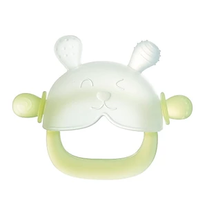 Gặm Nướu Gutykids hình mèo Cho Bé Xỏ Tay, Đồ Chơi ngậm Chất Liệu Silicone Dễ Thương Siêu Mềm An Toàn Cho Trẻ