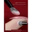 cọ đánh nền cọ tán má hồng cọ đánh má Charm Girl Zhu Glaze N12 Blush Brush Fine Gloss Front Wool Slope Type Contour Brush One Pack Dot Color Makeup Brush