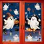 Đề Can Cửa Sổ Halloween Ma Dễ Thương 1 / 2 Tờ Có Thể Tháo Rời Không Có Dư Lượng In Sinh Động Để Trang Trí Tiệc Trường Học Tại Nhà [VN]