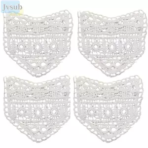 JVSUB 1 / 4 Cái Quần Jean Thắt Lưng Mở Rộng, Điều Chỉnh Cotton Eo Mở Rộng, Phụ Kiện May Mặc Ren Rỗng Phụ Kiện Cho Quần Jean Quần