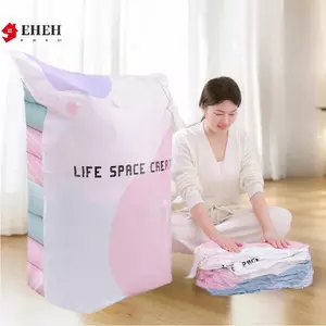 Không Cần Bơm Hút Chân Không Túi Bảo Quản Nhựa Lớn Để Bảo Quản Quần Áo nketspression Túi Rỗng Có Phụ Kiện Du Lịch VN