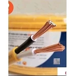 Dây điện đôi dẹp 1.5 , 2.5 ,4.0 ,6.0 dây đôi mềm lỏi đồng 2 lớp vỏ ovan 2x1.5  2x2.5 2x4.0 2x6.0 chính hãng (100m) — ảnh 1
