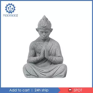 Tượng Phật Khỉ Sưu Tập Điêu Khắc Ngồi Tượng Thu Nhỏ Vật Trang Trí Đá Cát Chất Liệu Thích Hợp Cho Thiền Tập Yoga Studio Trang Trí Nhà
