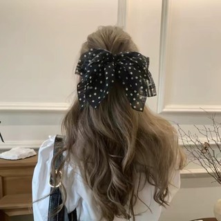 Kovoi / Pháp Retro Hoa Streamer Scrunchy Dây Buộc Tóc Sang Trọng Tất Cả Trận Đấu Nơ Cao Cấp Dây Buộc Tóc Đuôi Ngựa Phụ Kiện Tóc Dây Cao Su