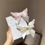 Kẹp Tóc Cánh Thiên Thần JVSUB, Kẹp Tóc Nơ Sang Trọng Nơ Dễ Thương, Kẹp Cá Sấu Satin Ruy Băng Mặt Sau Kẹp