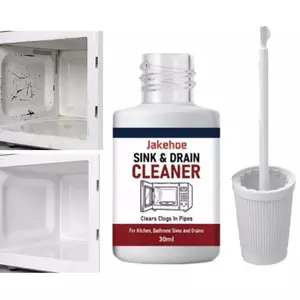 Sơn khoang lò vi sóng 30ml Chất tẩy bóng nội thất an toàn kèm cọ Sơn thiết bị cho nhà bếp Phòng tắm ngoài trời jiwvn