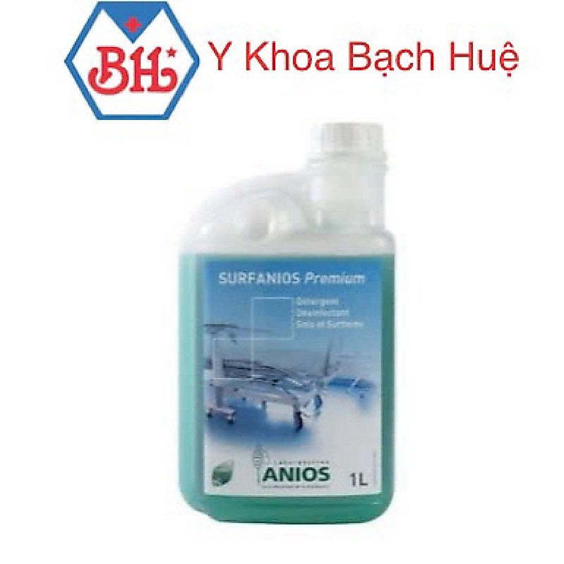 Dung dịch tẩy rửa, khử khuẩn, lau sàn nhà Surfanios Premium - Chai 1 lít