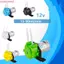 Máy bơm định lượng DC CODECOVED 12V, Máy bơm nhu động thiết kế kích thước 3 * 5, Máy bơm chính xác DIY Tương thích Điện áp 12V / 24V Ứng dụng phòng thí nghiệm máy bơm bể cá chạy bằng DC