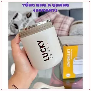 Bình ủ cháo Lucky lõi inox 304 cao cấp – giữ nhiệt hiệu quả, tiện lợi mang đi học, đi làm, đi chơi