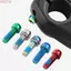 Vít tay lái xe đạp WEETW, Tay cầm xe đạp bằng thép không gỉ mạ titan trong bu lông, Vít thân xe đạp Bu lông cố định đầy màu sắc M6 Bu lông phanh đĩa xe đạp Bu lông đường