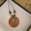 PNPIA- Retro Lá Gỗ Cú Dài Áo Len Dây Xích Dân Tộc Tròn Nelace Nữ Clo Mặt Dây Chuyền Nữ Trang Sức Ne Phụ Kiện Quà Tặng Cổ Áo