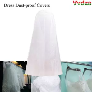 Váy cưới VVDZA Bảo vệ may mặc trong suốt Túi đựng đồ gia đình