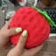HT3 Chậm Tăng Dâu Squishy Đồ Chơi Thực Tế Giả Mô Hình Trái Cây Giảm Căng Thẳng Đồ Chơi Giảm Lo Âu TH3