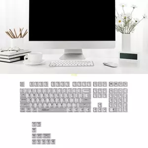 Btsg 132Key Crystal Backlit Keycaps MDA Profile MDA Mờ Keycap cho bàn phím cơ