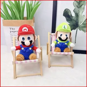 SY Super Mario Mario Luigi Plushie Búp bê sang trọng dễ thương Túi hoạt hình quyến rũ