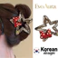 Ngọt Ngào Chấm Nơ Thắt Nơ Ngôi Sao Vuốt Tóc Kẹp Cá Mập Dễ Thương Cho Nữ
