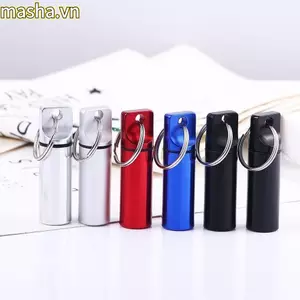 Thuốc Chai, Hộp Đựng Thuốc Chống Thấm Nước, Hộp Bảo Quản Di Động Nhôm Ngoài Trời Chai Thuốc