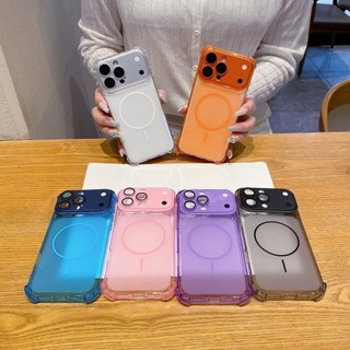 Mới Bốn góc chống rơi biến thể thứ hai sáng tạo mới cho iPhone 17 / 16 / 15 / 14 Vỏ điện thoại Promax đơn giản và phong cách Vỏ bảo vệ chống rơi điện thoại