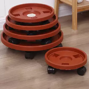 ECK Có Thể Tháo Rời Chân Đế Chậu Hoa Khay Với Bánh Xe Đa Năng Cán Nặng Chậu Hoa Ra Ban Công Trong Nhà Và Ngoài Trời HOT