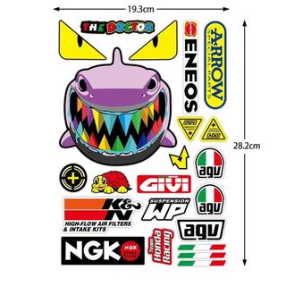 Miếng dán mini trang trí xe máy, xe điện, miếng dán chống nước 3 lớp chất lượng cao, miếng dán xe.