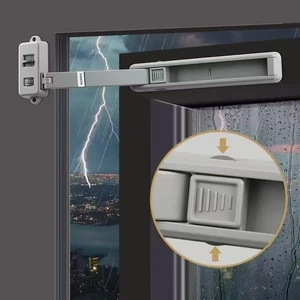 Giới hạn Khóa cửa sổ cố định Khóa khóa trượt Kéo thủng Thẻ an toàn Chống em bé Bảo vệ miễn phí Khóa cửa sổ Mặt dây chuyền trẻ em