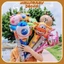 Bóng tráng nhôm tay cầm siêu nhân, anh hùng, bóng hình thú - Hello Baby