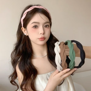 Băng đô thời trang Hàn Quốc đơn giản, phụ kiện tóc trendy
