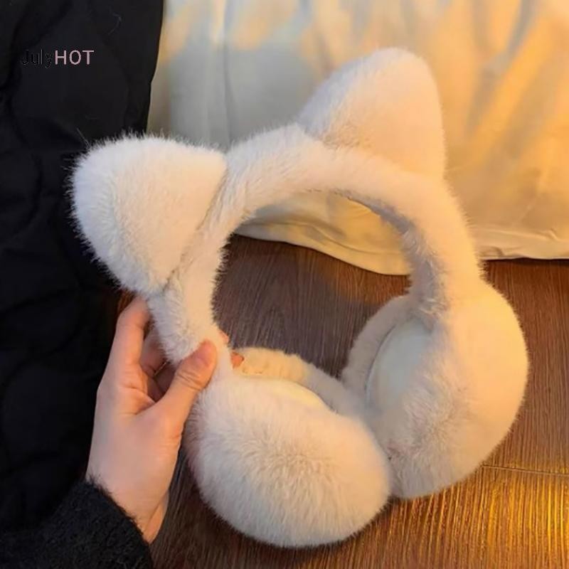 JULYHOT Tai Dễ Thương Sang Trọng Mùa Đông Bịt Tai Trẻ Em Người Lớn Đi Xe Đạp Ấm Bảo Vệ Tai Chống Gió Tai Ấm Áp Muffs Massivedeals