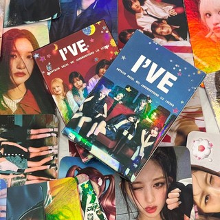 Lomo Card Kpop Hologram I.VE Fanmade Lomo Card Bo Góc Hộp 30 Tấm Timo QT121