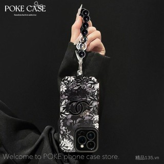 Thích hợp cho iPhone 17 / 16 / 15 / 14 / 13 / 12 / 11 Vỏ điện thoại Ánh sáng sang trọng Học sinh da lộn mắt Vòng tay lỗ hoa chống sốc