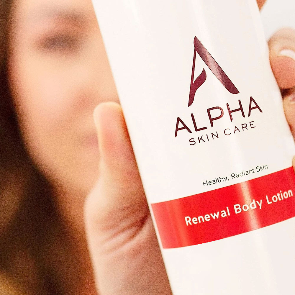 Alpha Skin Care Revitalizing Body Lotion 12 Oz with 12% Glycolic AHA
